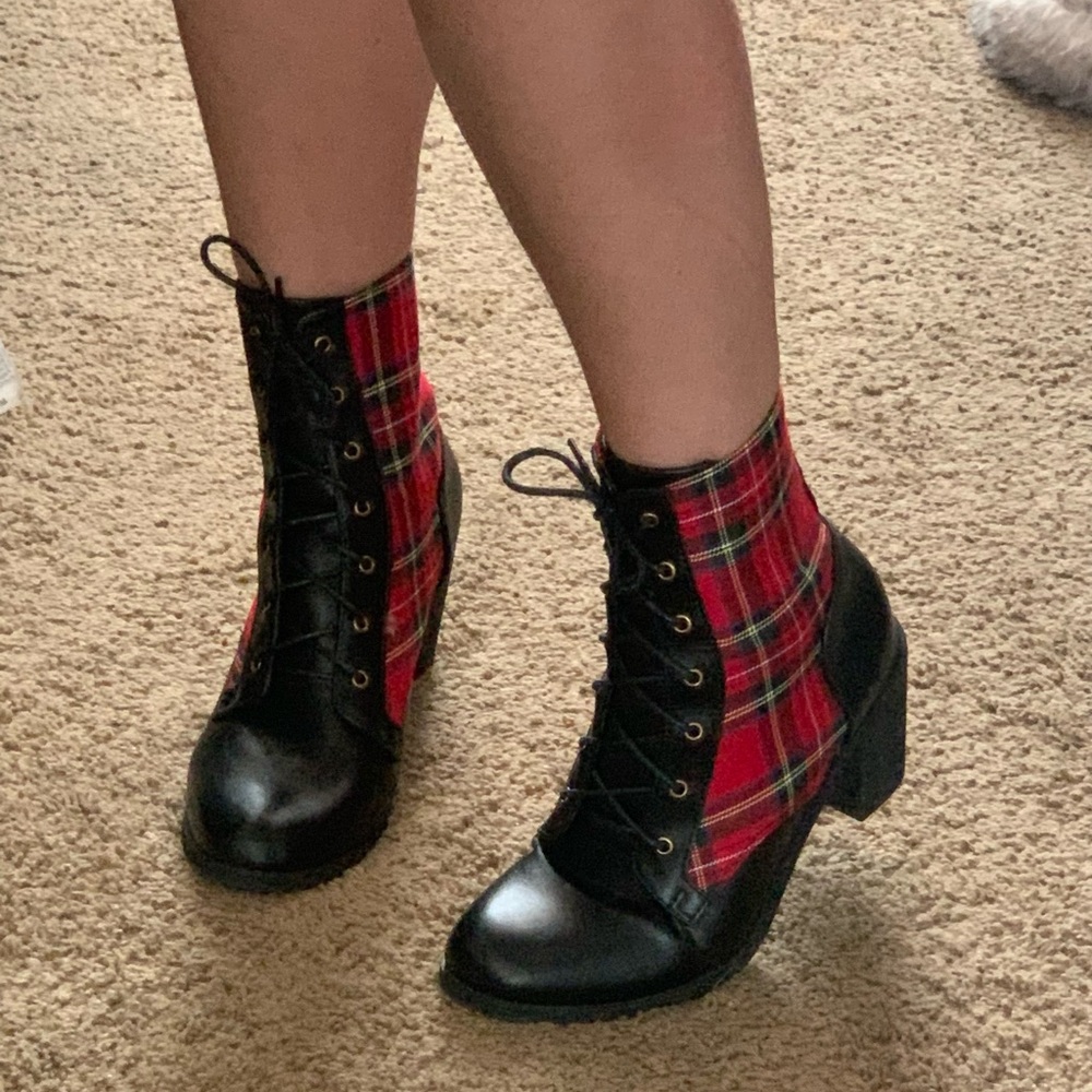 Kick in the Tartan Boot